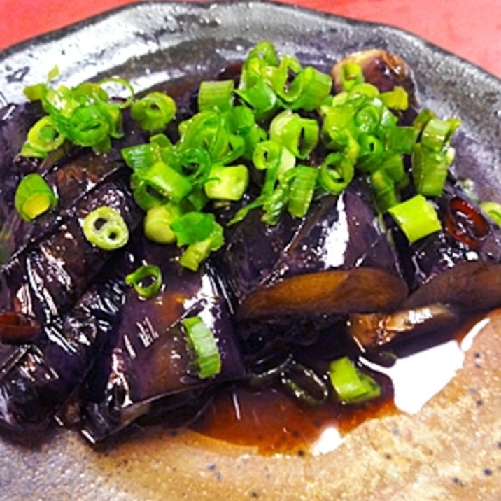 茄子のピリ辛醤油炒め